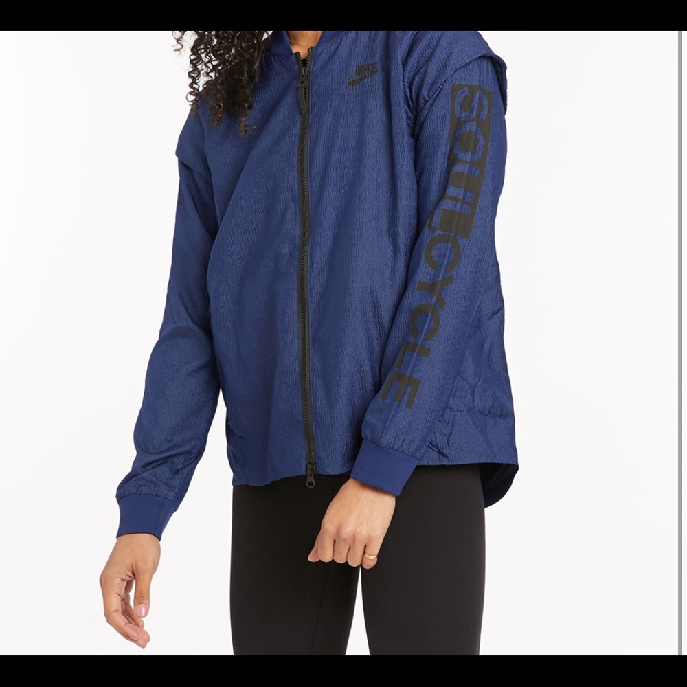 NWT Nike SoulCycle Woven Tech Jacket